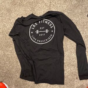 LRX Apparel long sleeve T-shirt in black